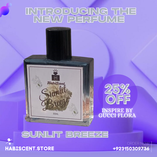 SUNLIT BREEZE (Inspire by Gucci Flora). We are Serving Customized Perfumes as well.